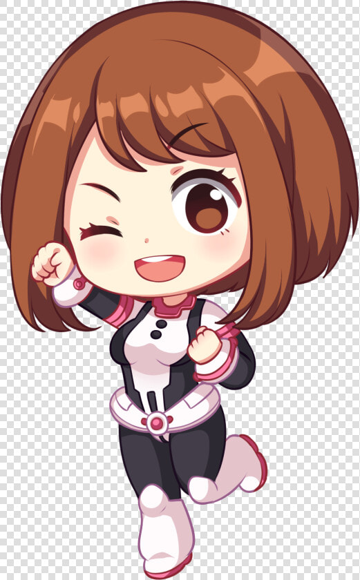 Uraraka My Hero Academia Chibi  HD Png DownloadTransparent PNG