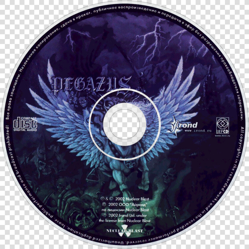 Pegazus The Headless Horseman Cd Disc Image   Cd  HD Png DownloadTransparent PNG