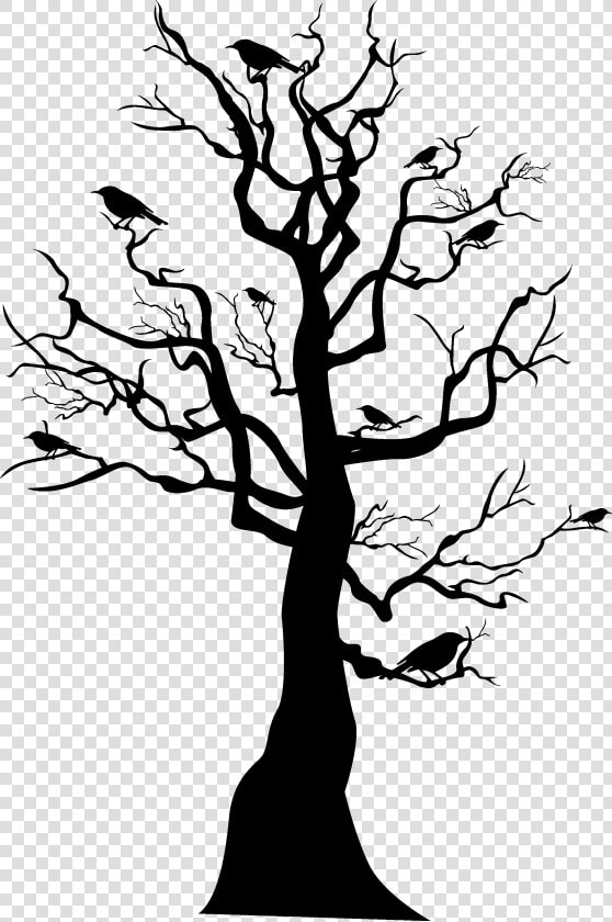 Tree Skeleton Halloween   Halloween Tree Vector Png  Transparent PngTransparent PNG