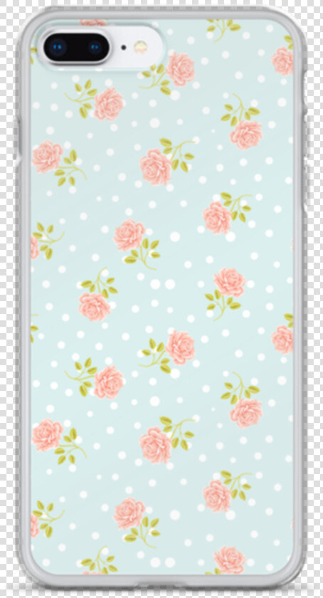 Light Blue Floral Iphone Case   Mobile Phone Case  HD Png DownloadTransparent PNG