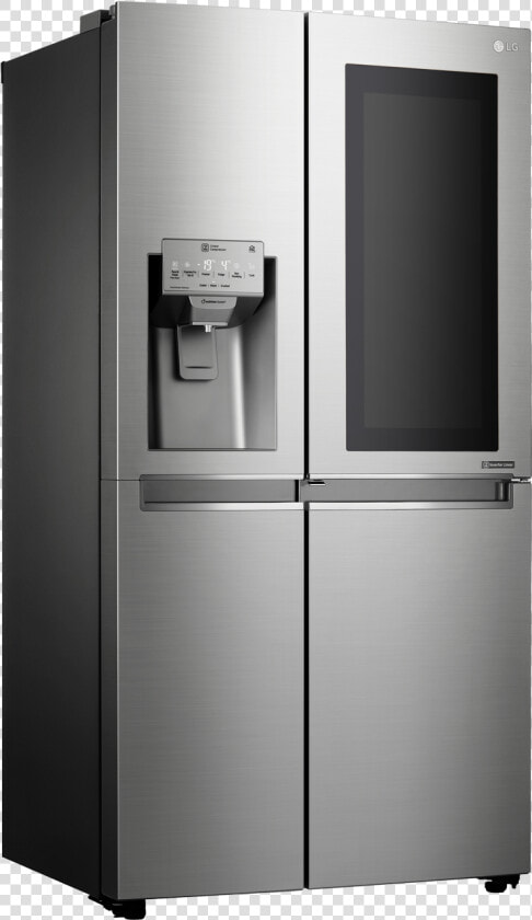 Lg American Style Fridge Freezer Gsx961nsvz Instaview   Lg Gsx960nsvz  HD Png DownloadTransparent PNG