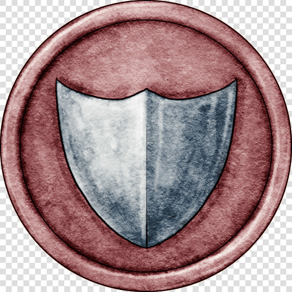 Red Shield Token For Great Hunt Game   Shield Token  HD Png DownloadTransparent PNG