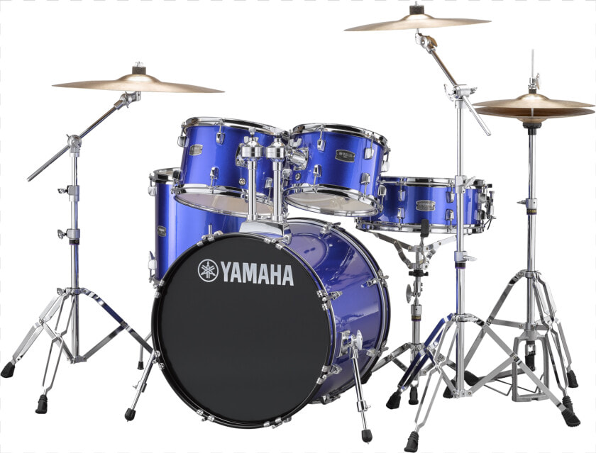 Yamaha Drum Set Blue  HD Png DownloadTransparent PNG