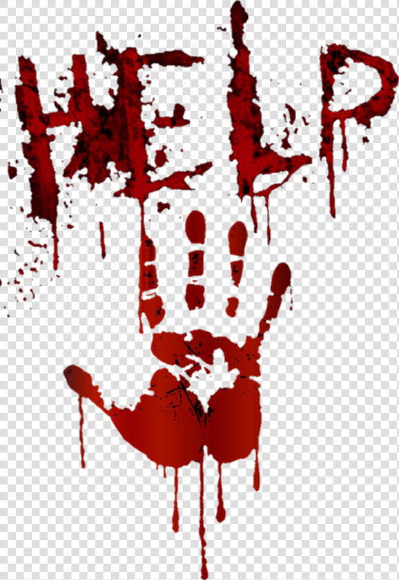  help  helpme  ayuda  ayudame  scary  terror  sangre   Forensics Bloody Hand  HD Png DownloadTransparent PNG