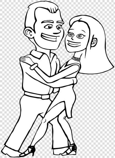 Salsa Dancer  Salsa Dancers  Salsa Party  Salsa Couple   Cartoon  HD Png DownloadTransparent PNG