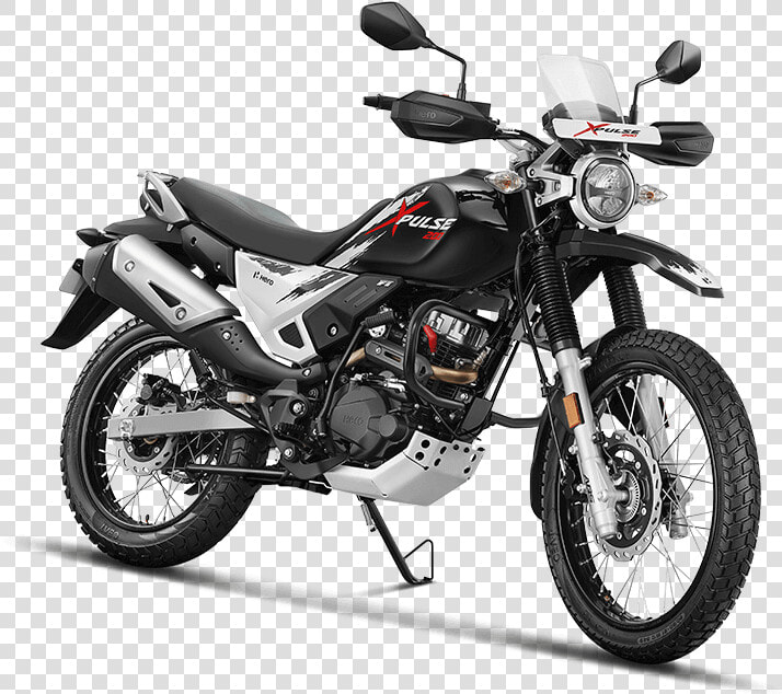 Xpulse 200cc Bike In Black Colour   Himalayan Vs Xpulse 200  HD Png DownloadTransparent PNG