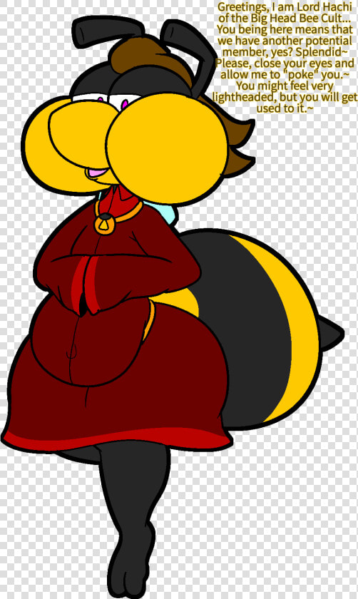 Lord Hachi Of The Bee Cult   Cartoon  HD Png DownloadTransparent PNG