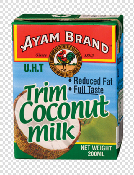 Ayam Brand Trim Coconut Milk 200ml   Ayam Brand Trim Coconut Milk  HD Png DownloadTransparent PNG