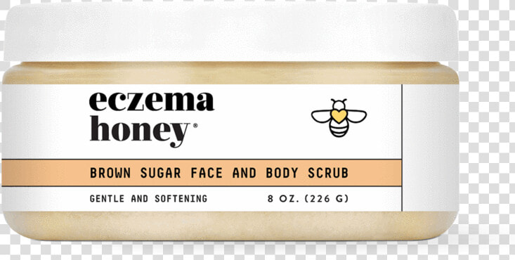 Eczema Honey Brown Sugar Face  amp  Body Scrub   Cosmetics  HD Png DownloadTransparent PNG