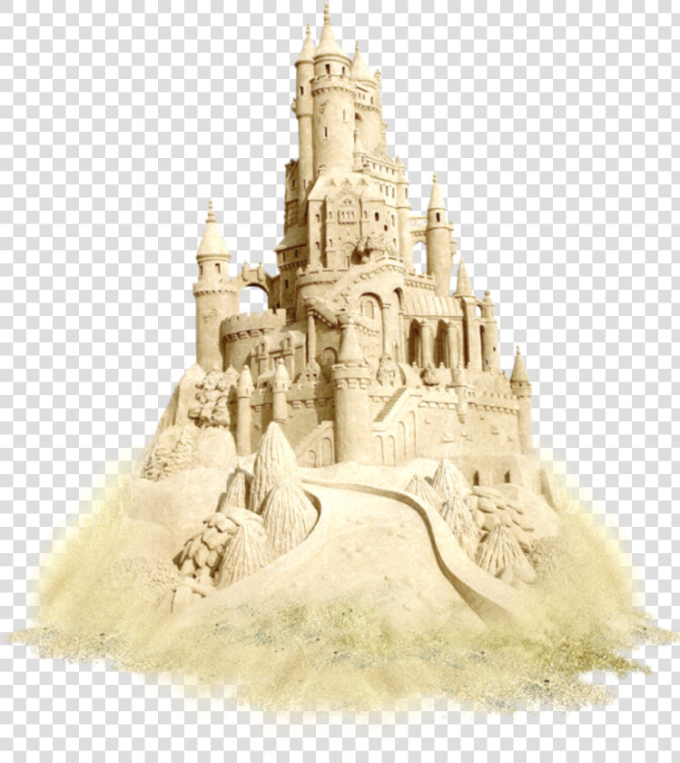 Sand Castle On Beach Png   Png Download   Sand Castle Png Transparent  Png DownloadTransparent PNG