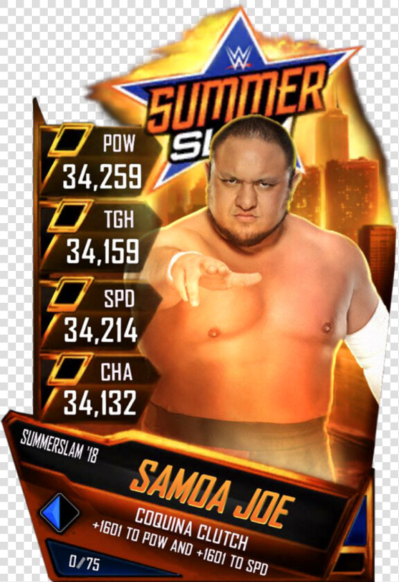 Samoajoe S4 21 Summerslam18 Ringdom   Barechested  HD Png DownloadTransparent PNG