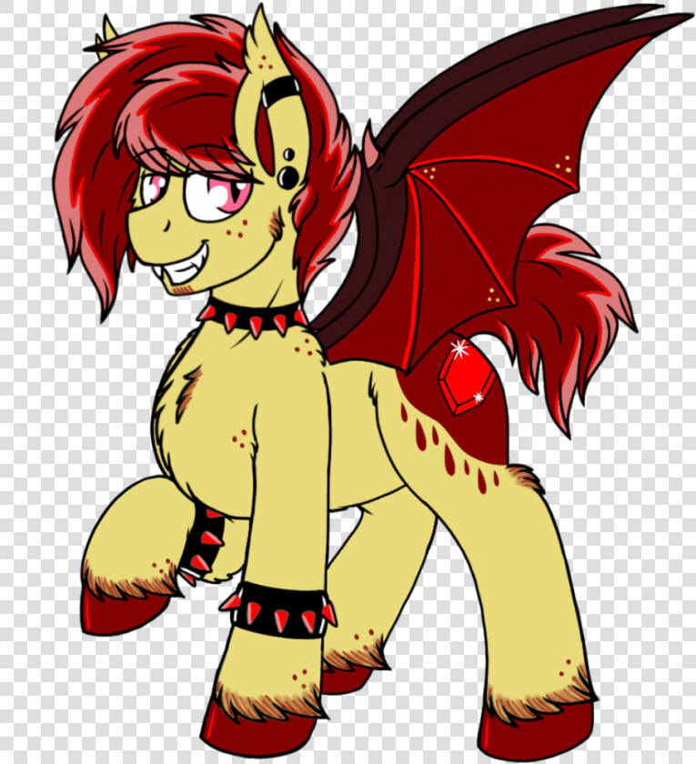 Bat Pony  Bracelet  Chest Fluff  Choker  Cute Little   Cartoon  HD Png DownloadTransparent PNG