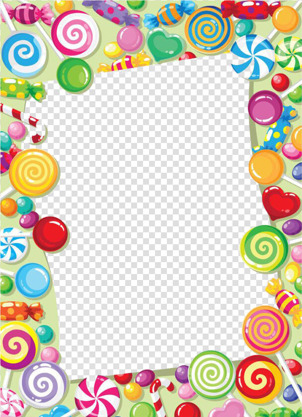 Transparent Candy Cane Border Png   Candy Clipart Background  Png DownloadTransparent PNG