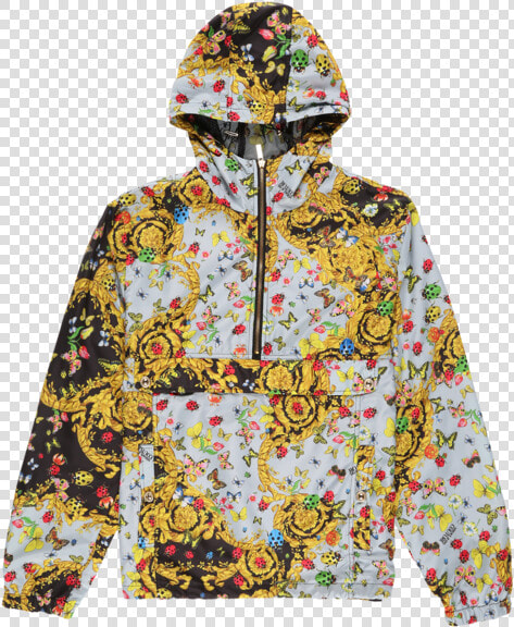 Versace Jeans Couture Printed Anorak   Anorak Versace  HD Png DownloadTransparent PNG