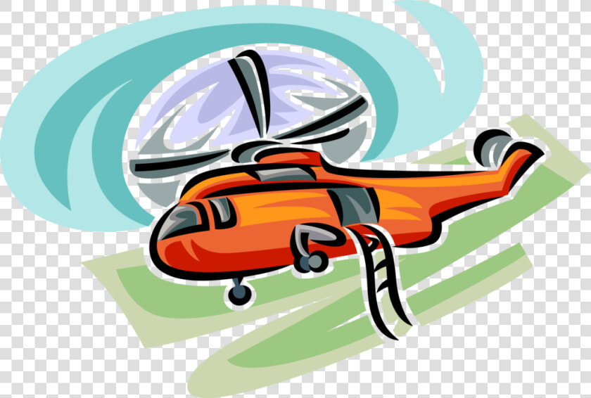 Vector Illustration Of Helicopter Rotorcraft Applies   Helicopter Rotor  HD Png DownloadTransparent PNG