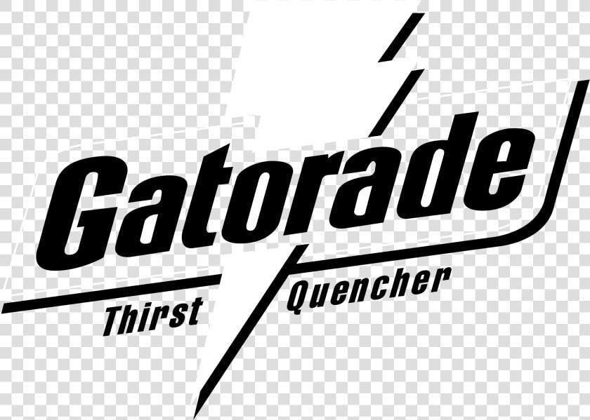 Gatorade Logo Black And White   Gatorade  HD Png DownloadTransparent PNG