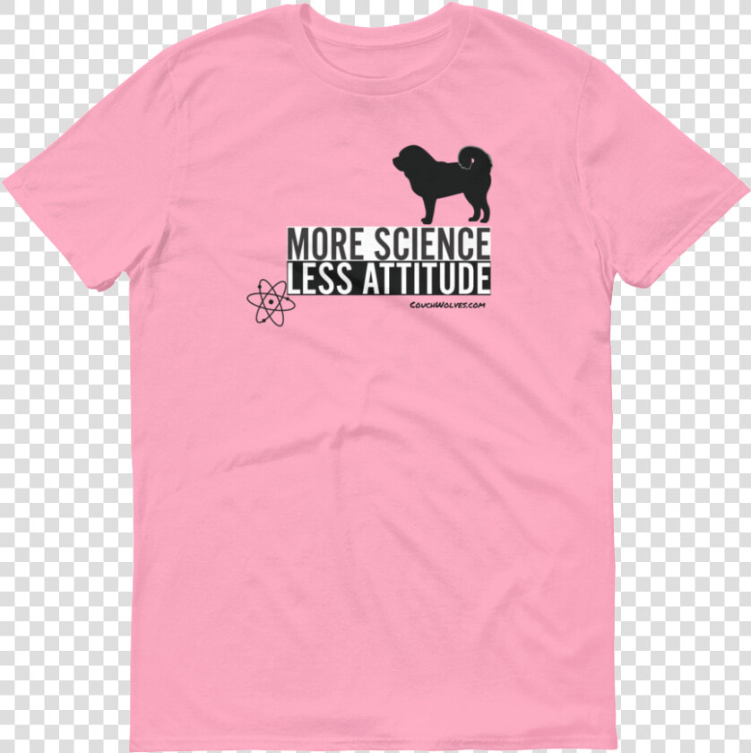 More Science Tm Mockup Front Flat Charitypink   Pug  HD Png DownloadTransparent PNG