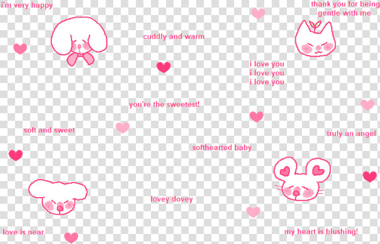  pink  text  cute  soft  kawaii  love  lovecore  aesthetic   Lovecore Aesthetic  HD Png DownloadTransparent PNG