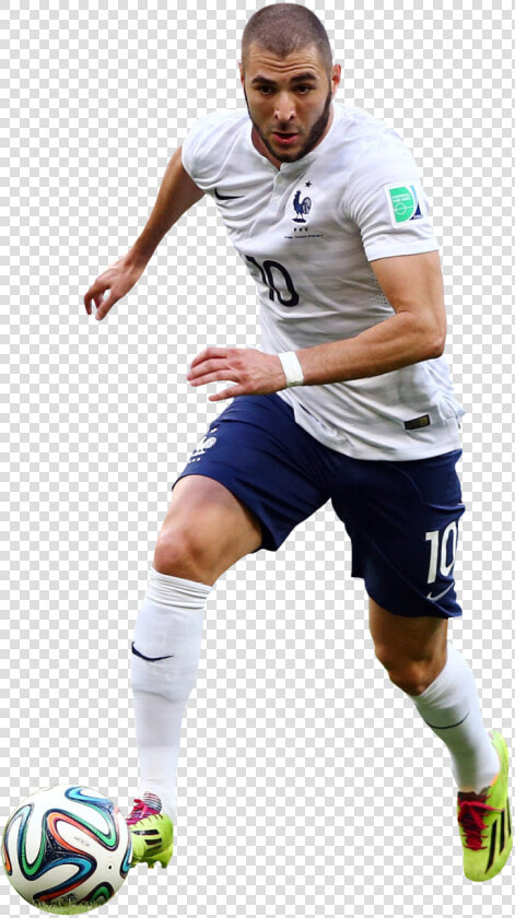 Karim Benzema render   Kick Up A Soccer Ball  HD Png DownloadTransparent PNG