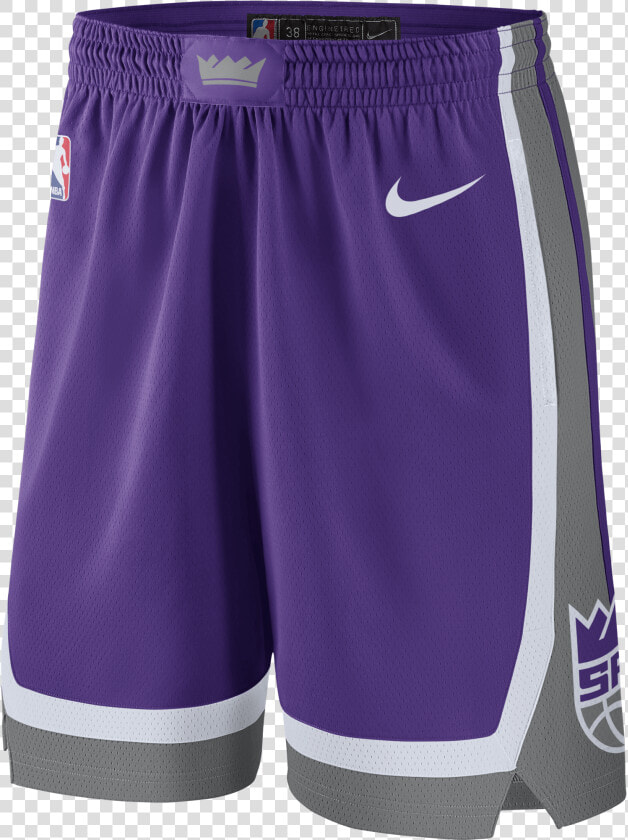 Nike Nba Sacramento Kings Swingman Road Shorts   Sacramento Kings Shorts  HD Png DownloadTransparent PNG