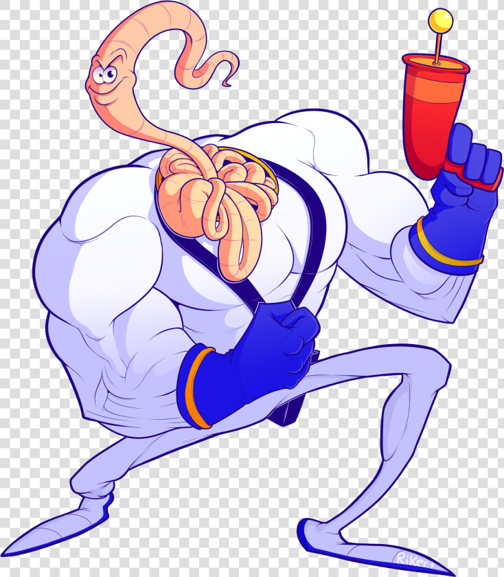 Earthworm Jim   Червяк Джим Пнг  HD Png DownloadTransparent PNG