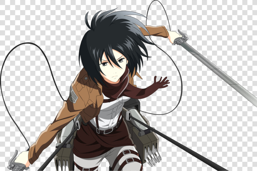 Transparent Mikasa Ackerman  HD Png DownloadTransparent PNG