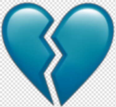  heart  heartbroken  brokenheart  coeur  coeurbrisé   Broken Heart Iphone Emoji Pink  HD Png DownloadTransparent PNG