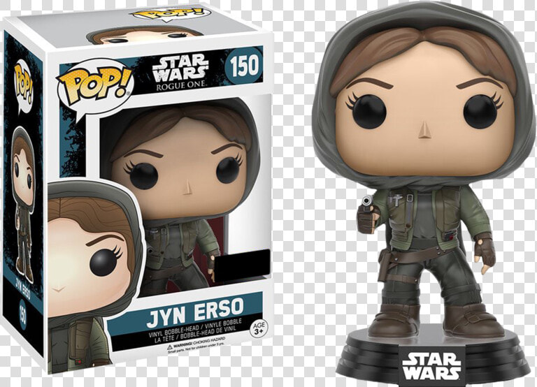 Jyn Erso Funko Pop  HD Png DownloadTransparent PNG