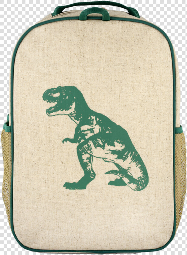 Green Dinosaur Grade School Backpack   So Young Dinosaur Backpack  HD Png DownloadTransparent PNG