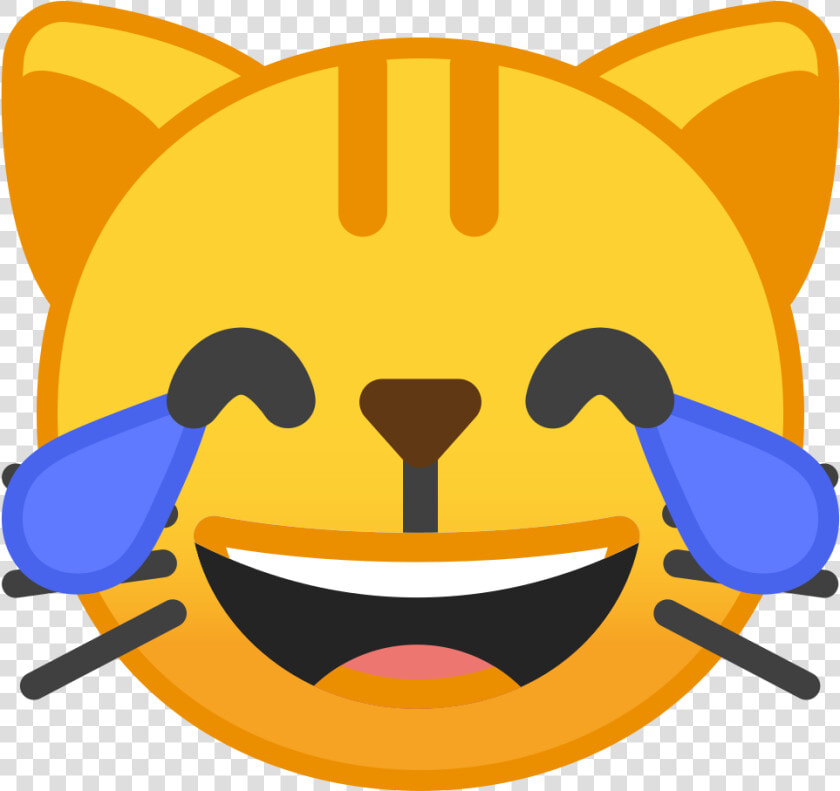 Cat Face With Tears Of Joy Icon   Crying Cat Emoji  HD Png DownloadTransparent PNG