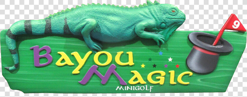 Bayou Magic Fun Center   Green Iguana  HD Png DownloadTransparent PNG