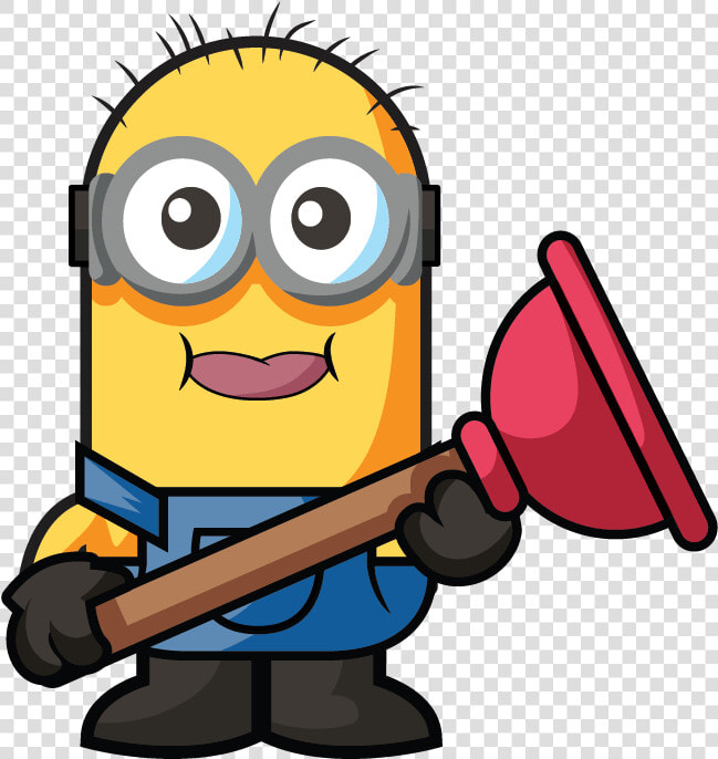 Online Plunger Minion Pic   Minion Clipart  HD Png DownloadTransparent PNG