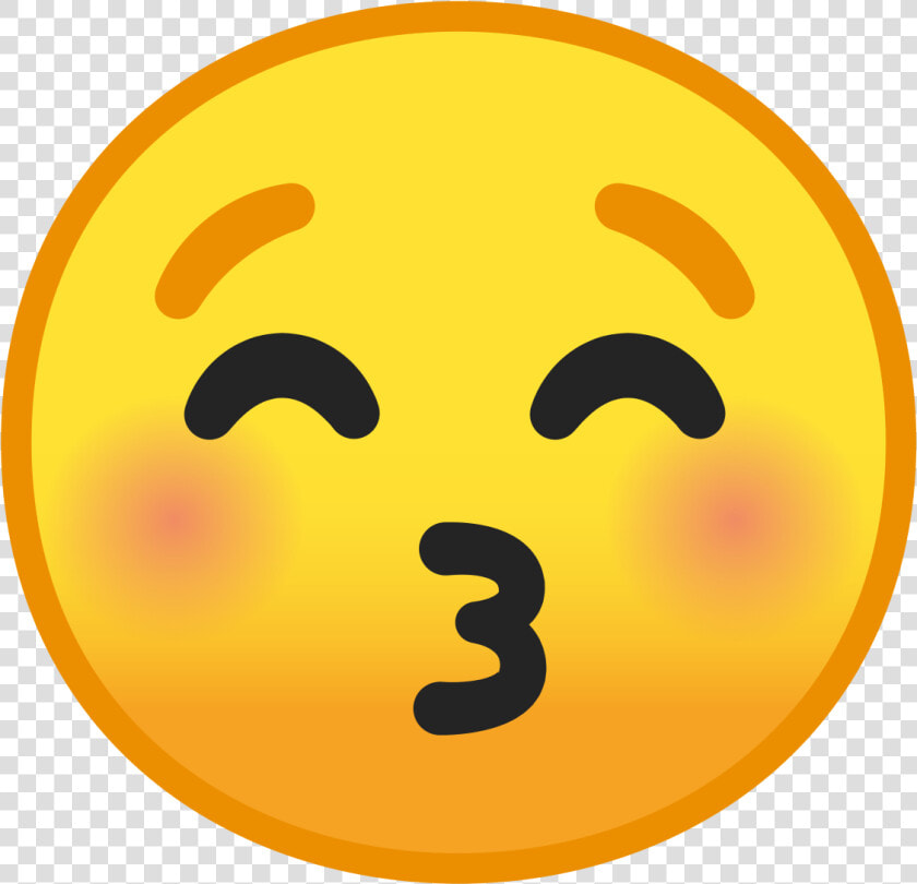 Emoji Meaning Kissing Face With Closed Eyes  Hd Png   Kissing Face With Closed Eyes Emoji  Transparent PngTransparent PNG