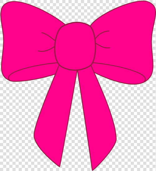 Bow Tie Clipart Cute Ribbon   Transparent Background Pink Bow Clipart  HD Png DownloadTransparent PNG