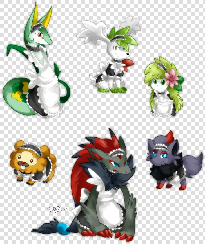 Tiao Pokémon X And Y Toy Figurine Action Figure   Zorua In A Outfit  HD Png DownloadTransparent PNG