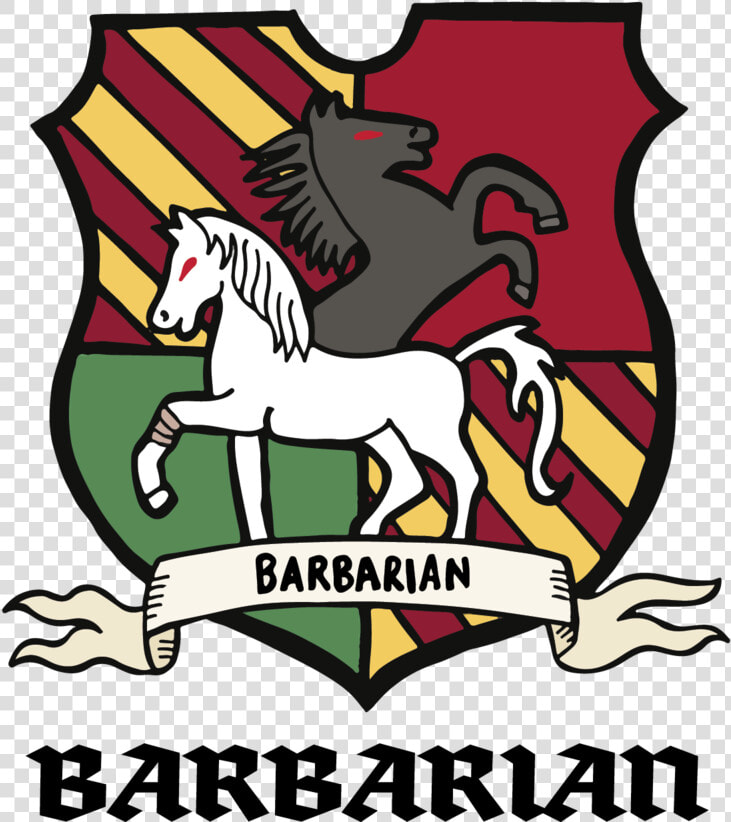 Barbarian Logocol   Cartoon  HD Png DownloadTransparent PNG