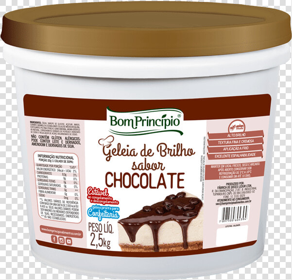 Geleia De Brilho Sabor Chocolate   Chocolate  HD Png DownloadTransparent PNG