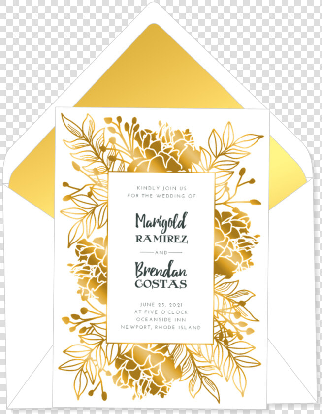 Wedding Invitation Png   Motif  Transparent PngTransparent PNG