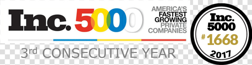 Inc 500 5000 Fastest Growing Companies  HD Png DownloadTransparent PNG