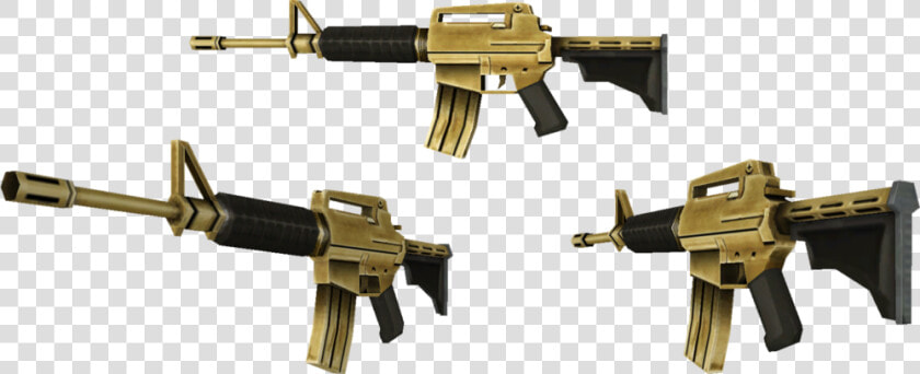 Battlefield Heroes Golden M16  HD Png DownloadTransparent PNG