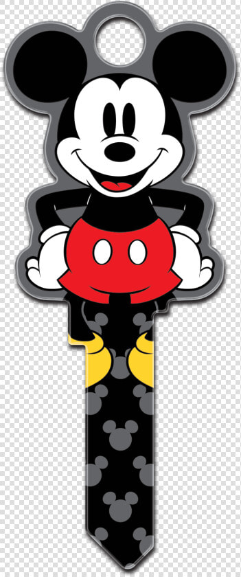 Disney Mickey Mouse Shape Licensed Painted House Key   Mickey Mouse Key  HD Png DownloadTransparent PNG