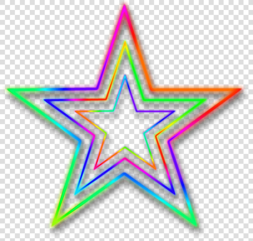 Neon Star   Clipart Neon Png  Transparent PngTransparent PNG