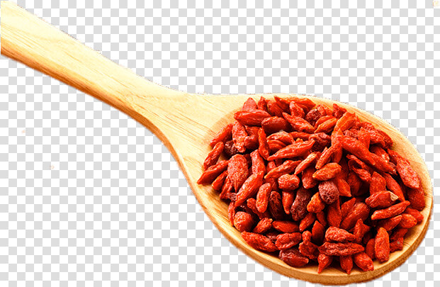 Spoonful Of Goji Berries   Goji Berries Png  Transparent PngTransparent PNG