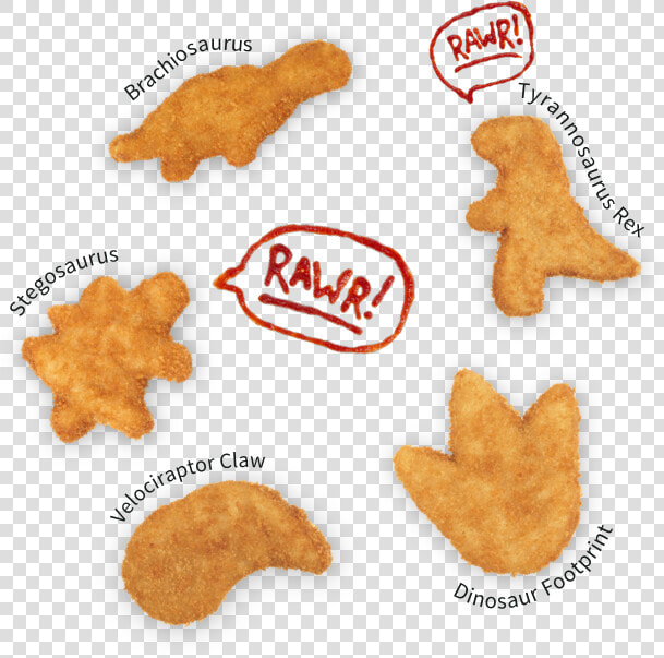 Image   Dino Chicken Nuggets  HD Png DownloadTransparent PNG