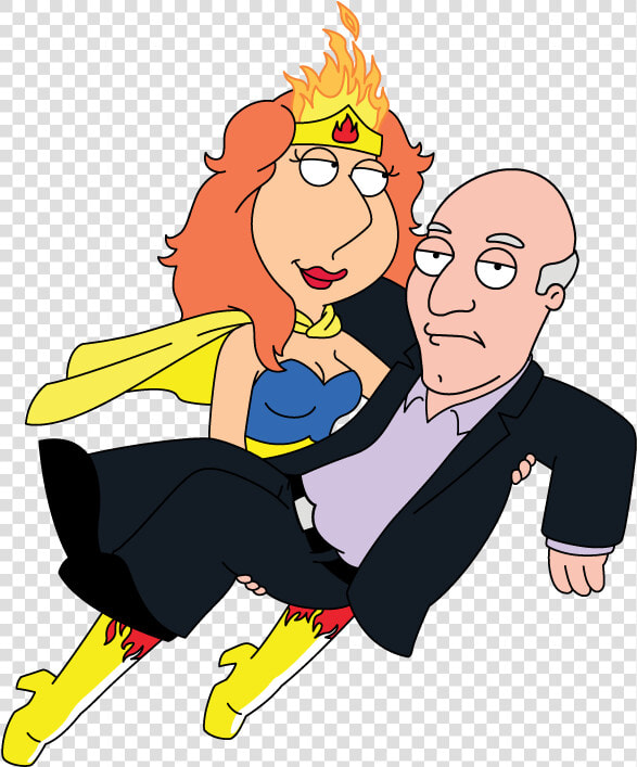 Transparent George Takei Png   Lois Griffin And Quagmire  Png DownloadTransparent PNG