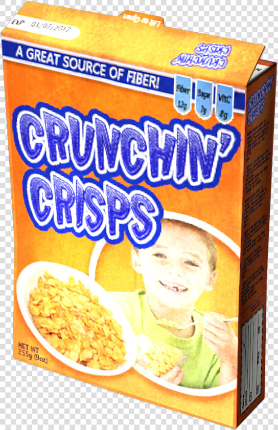 Crunchin Crisps Cereal   Dayz Box Of Cereal  HD Png DownloadTransparent PNG