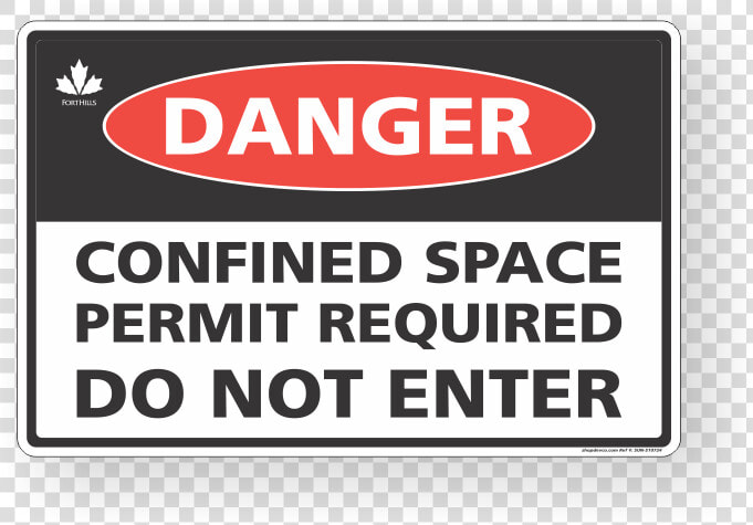 Danger Confined Space Permit Required Do Not Enter   Local Government In The Philippines  HD Png DownloadTransparent PNG