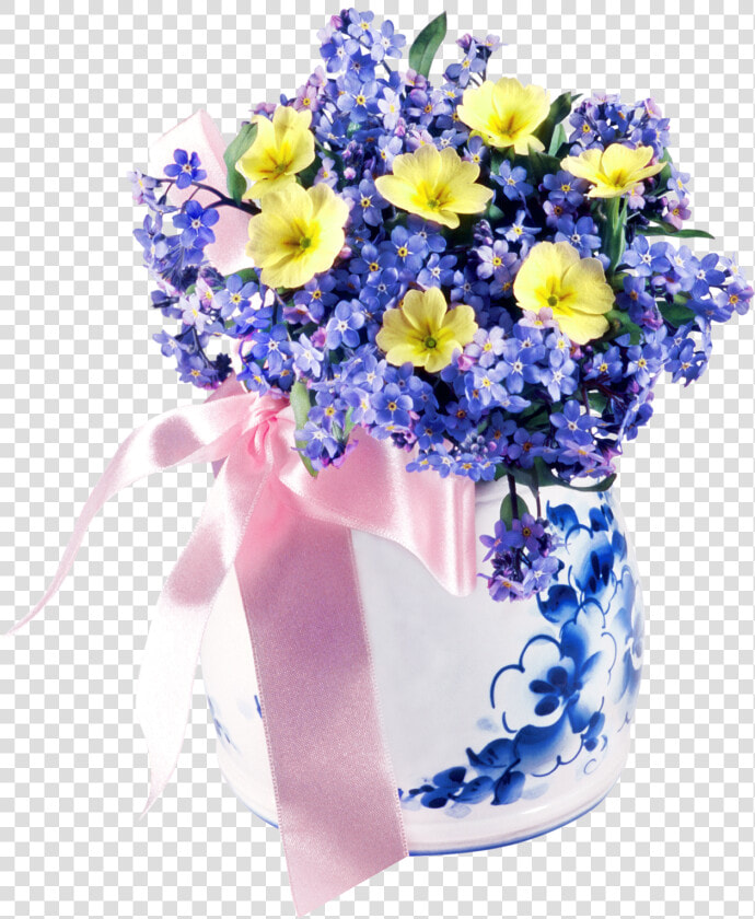 Flowers In A Vase   Flower Vase Long Hd Png  Transparent PngTransparent PNG