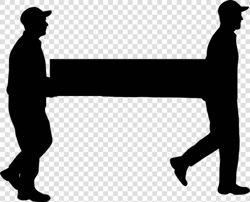 Carrying  Worker  Silhouette  Box  Container   Moving A Box Silhouette  HD Png DownloadTransparent PNG