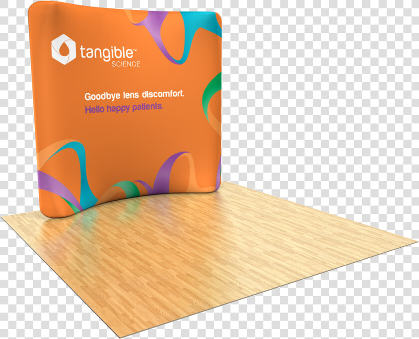 Waveline 8ft Curved Display   Plywood  HD Png DownloadTransparent PNG